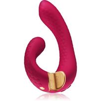 Shunga Miyo klitorį stimuliuojantis vibratorius raspberry 18.2 cm