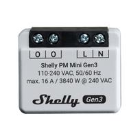 Shelly PM Mini Gen3 Controller, WiFi/Bluetooth | PMminiGen3 | 3800235261613