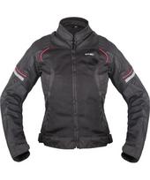 Women’s Summer Motorcycle Jacket W-TEC Matrix Lady - Juoda/raudona