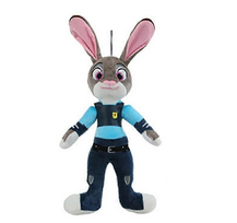 Zootopia Judy triušis pliušinis žaislas 40 cm Zootropolis
