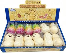 Antistresinis žaislas „Squishy Peanut“, 9 cm, 1 vnt.