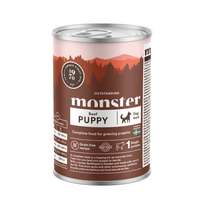Monster šlapias maistas jauniems šuniukams
