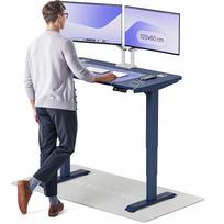 Kompiuterio stalas reguliuojamo aukščio Desktronic HomePro, 120 cm x 60 cm, 61 - 127 cm, mėlyna sp.
