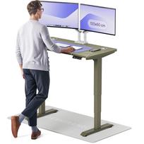 Kompiuterio stalas reguliuojamo aukščio Desktronic HomePro, 120 cm x 60 cm, 61 - 127 cm, žalia sp.
