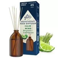 Glade - Aromatherapy Reed Calm Mind 80 ml incense sticks with the scent of bergamot and lemon grass