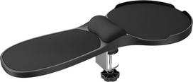 Porankis VeroTech Ergonomic, 420 mm x 220 mm x 15 mm, juoda sp.