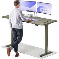 Kompiuterio stalas reguliuojamo aukščio Desktronic HomePro 40 853, 180 cm x 80 cm, 126 cm, žalia sp.