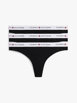 TOMMY HILFIGER Moteriškos kelnaitės su juostele, 3 vnt. THONG