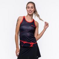 Padelio marškinėliai be rankovių SIUX Splash Women Raudona