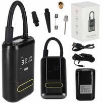 Elektrinis dviračio ir automobilio oro siurblys su USB powerbanku M66