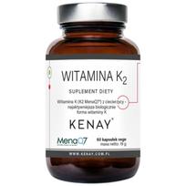 Kenay Vitaminas K2 MenaQ7 (iš avinžirnių) - 60 kapsulių