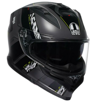 AGV K7 Kyber matt grey/yellow fluo helmet