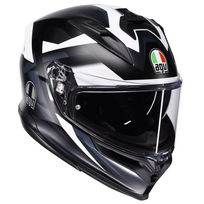 AGV K7 Glimpse matt black/white helmet