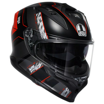 AGV K7 Kyber matt black/red helmet