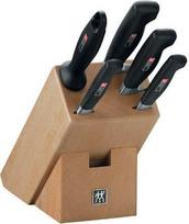 Zwilling Dėklas su 4 peiliais ir galąstuvu Four Star