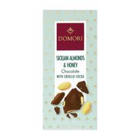 Pieniškas šokoladas SICILIAN ALMONDS & HONEY su CRIOLLO kakava