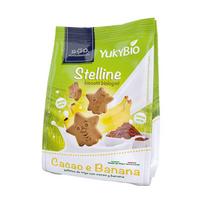 Kakavos ir bananų sausainiai STELLINE, ekologiški