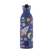 Vaikiška gertuvė su šiaudeliu SPACE FRIENDS