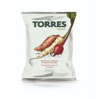 Daržovių traškučiai TORRES VEGGIE