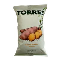 Saldžių bulvių traškučiai  TORRES VEGGIE