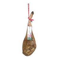 Vytintas kiaulienos kumpis IBERICO DE CEBO DE CAMPO, su kaulu