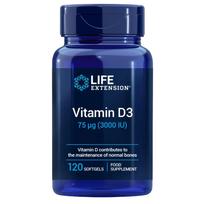 Vitaminas D3, 3000 TV. Maisto papildas