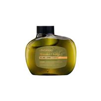 Apimties ir blizgesio suteikiantis šampūnas MANUKA + ORANGE