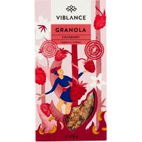 Granola su anakardžiais ir avietėmis