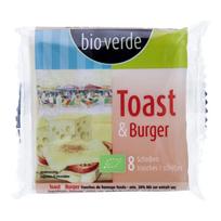 Lydytas sūris TOAST & BURGER, riekelėmis, ekologiškas
