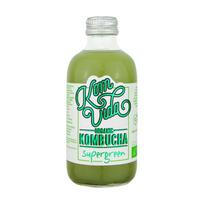 Kombučia SUPERGREEN kivių, agurkų ir spirulinos skonio