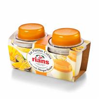 Desertas LA PANNA COTTA su mangų ir pasiflorų tyre
