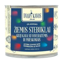 Gilių kava su voveraitėmis ŽIEMOS STEBUKLAI