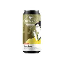 Putojantis arbatos gėrimas su yuzu citrina ir imbieru