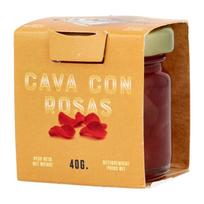 CAVA vyno džemas su rožių žiedlapiais