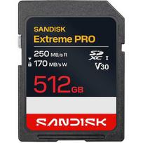SanDisk EXTREME PRO SD UHS-I 512GB SD 250MB/S(R) / 170MB/S(W) SDSDXXJ-512G-GSCIN