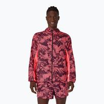 Vyriška bėgimo striukė Asics Fujitrail Packable Jacket blazing coral/dark aubergine