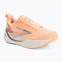 Moteriški bėgimo batai Brooks Ghost Max 4 cyber peach/grape/bluewash