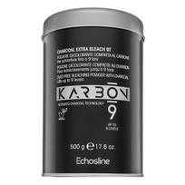 Echosline Karbon 9 Dust-Free Bleaching Powder with Charcoal 500 g 500ml