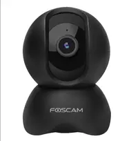 IP apsaugos kamera Foscam X5, lemputės forma, 5 MP (2560×1920), Wi‑Fi ir Ethernet, MicroSD iki 256GB, 360° pasukimas/palenkimas, 6x skaitmeninis priartinimas, naktinis matymas 8 m