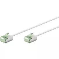 Goobay Ultra-Flexible CAT 8.1 Patch Cable slim U/FTP Baltas - ypač trumpas kištukas 99,9% (74361)