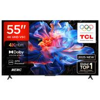TCL 55" V6C 4K QLED Google TV (2025)