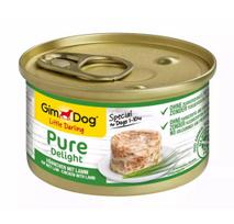 GIMDOG Little Darling Pure Delight Chicken with lamb – drėgnas ėdalas šunims – 85g