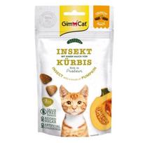 GIMCAT Crunchy Snacks Insect with pumpkin – skanėstas katėms – 50g