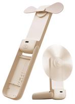 AECOOLY Pocket 01 Sulankstomas nešiojamas rankinis ventiliatorius, smėlio spalvos