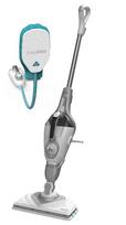 Black & Decker Steam-Mop + SteaMitt Garinis grindų šepetys 0,5 L 1600 W Pilka