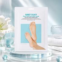 Kaukė pėdoms Holika Holika Baby Silky One Shot Foot Peel Mask HH20020319, šveičiamoji, 40 ml