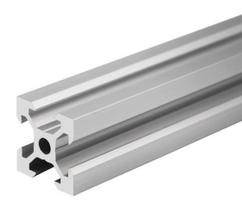 Aliuminio profilis V-SLOT 2020 - 1000mm ilgis sidabrinis
