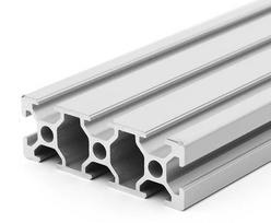 Aliuminio profilis V-SLOT 2060 - 1000mm ilgis sidabrinis