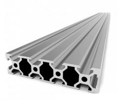 Aliuminio profilis V-SLOT 2080 - 1000mm ilgis sidabrinis