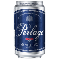 PERLAGE lengvai gazuotas mineralinis vanduo, 330ml skardinėje